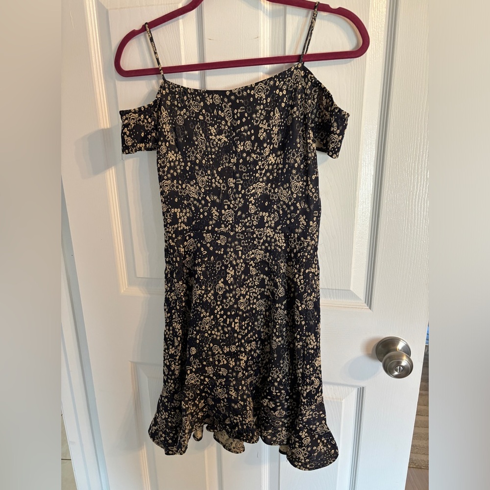 Zara Basic Off The Shoulder Spaghetti Strap Dress - image 2